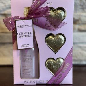Coffret bain rose